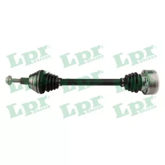 Arbre de transmission LPR DS60090 pour VOLKSWAGEN GOLF 1.6 - 102cv