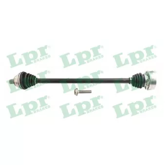 Arbre de transmission LPR DS60092 pour VOLKSWAGEN GOLF 1.6 - 102cv