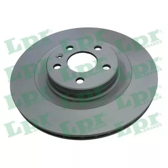 Jeu de 2 disques de frein arrière LPR OEM 31471816