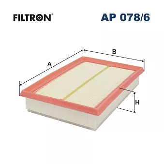 FILTRON AP 078/6 - Filtre à air