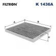 FILTRON K 1436A - Filtre, air de l'habitacle