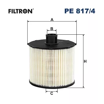 Filtre à carburant FILTRON PE 817/4