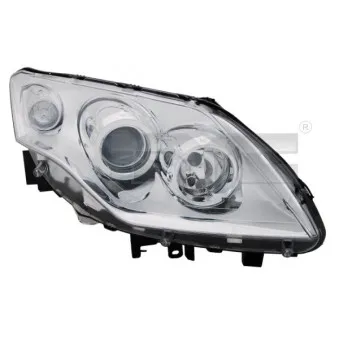 Projecteur principal TYC 20-11351-05-2 pour RENAULT LAGUNA 2.0 16V Hi-Flex - 140cv