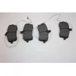 AUTOMEGA 120056710 - Jeu de 4 plaquettes de frein avant