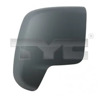 TYC 309-0138-2 - Revêtement, rétroviseur extérieur