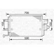 MAGNETI MARELLI 350203238000 - Condenseur, climatisation
