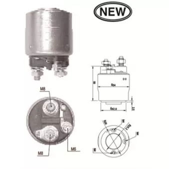 MAGNETI MARELLI 940113050562 - Solénoïde, démarreur