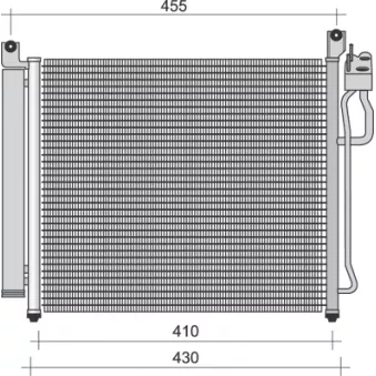 Condenseur, climatisation MAGNETI MARELLI OEM 9760607000