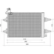 MAGNETI MARELLI 350203381000 - Condenseur, climatisation