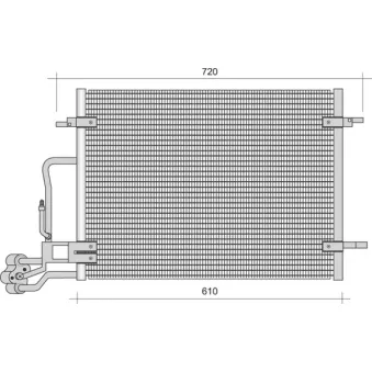 Condenseur, climatisation DELPHI TSP0225453