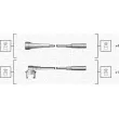 MAGNETI MARELLI 941318111145 - Kit de câbles d'allumage