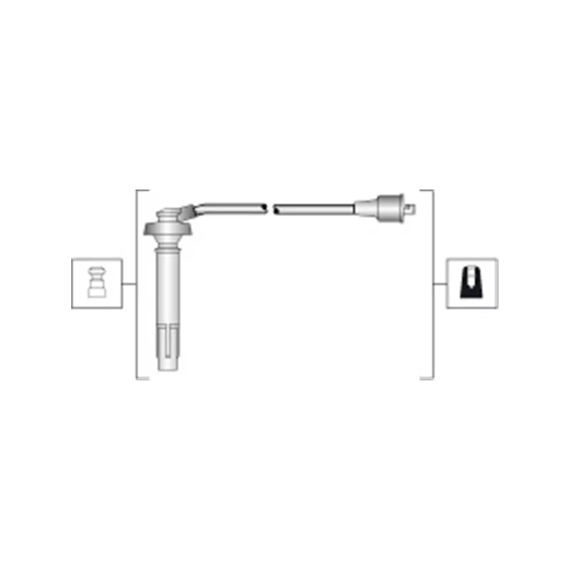 Kit de câbles d'allumage MAGNETI MARELLI 941318111311 - Visuel 1