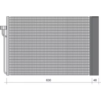 Condenseur, climatisation VALEO 817850