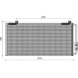 MAGNETI MARELLI 350203447000 - Condenseur, climatisation