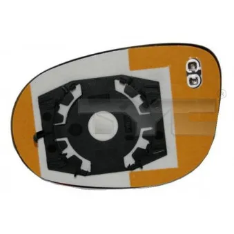 TYC 310-0144-1 - Verre de rétroviseur, rétroviseur extérieur