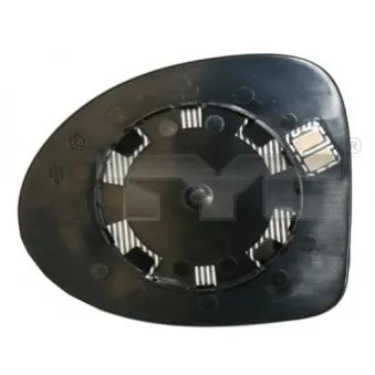 Verre de rétroviseur, rétroviseur extérieur TYC OEM 7701067338