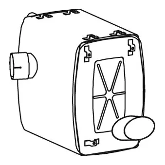 DINEX 50454 - Pot de détente/silenciaux arrière