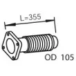 DINEX 28203 - Tuyau souple, échappement