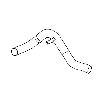Tuyau d'échappement DINEX 49242