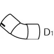 DINEX 53253 - Tuyau d'échappement