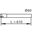 DINEX 53701 - Tuyau d'échappement