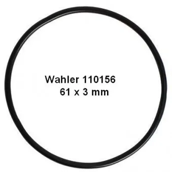 WAHLER 110156 - Joint, vanne EGR