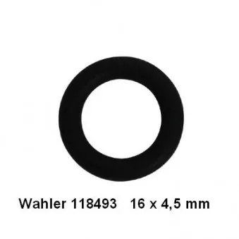 WAHLER 118493 - Joint, vanne EGR