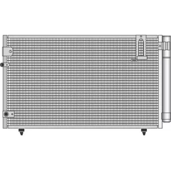 Condenseur, climatisation MAGNETI MARELLI 350203482000