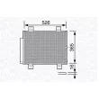 MAGNETI MARELLI 350203654000 - Condenseur, climatisation