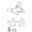 Thermostat d'eau WAHLER [3343.80D]