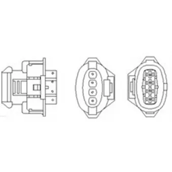 Sonde lambda MAGNETI MARELLI OEM 555568180