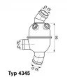 WAHLER 4345.80 - Thermostat d'eau