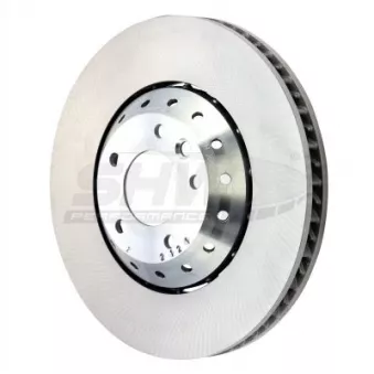 Disque de frein avant gauche SHW PFL47523 pour PORSCHE CAYENNE 4.8 Turbo S - 550cv