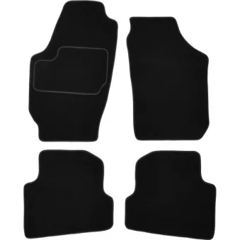 Tapis en velours MAMMOOTH A041 SKO25 PRM 01 pour SKODA FABIA 1.4 TDI - 70cv