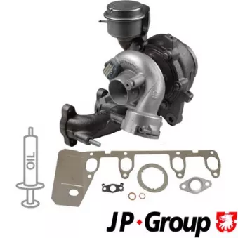 Turbocompresseur, suralimentation JP GROUP 1117406000