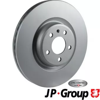 Jeu de 2 disques de frein avant JP GROUP 1163108400 pour AUDI Q5 3.0 TDI quattro - 286cv