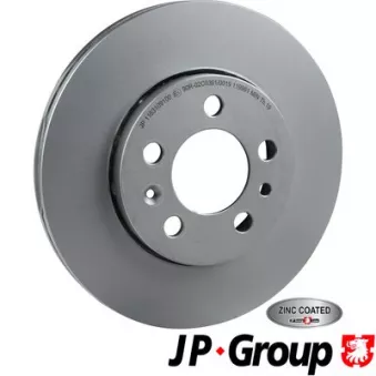 JP GROUP 1163109100 - Jeu de 2 disques de frein avant