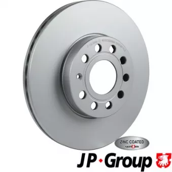 JP GROUP 1163109400 - Jeu de 2 disques de frein avant
