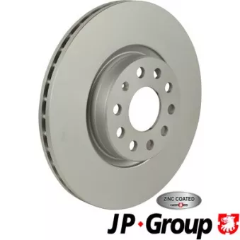 JP GROUP 1163109500 - Jeu de 2 disques de frein avant