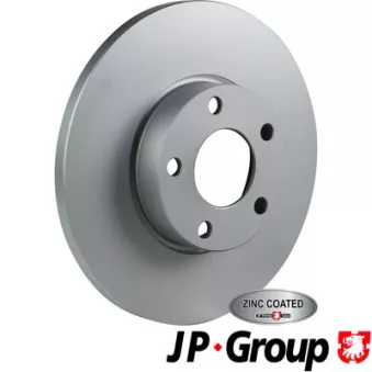 Jeu de 2 disques de frein avant JP GROUP 1163110300 pour AUDI A6 2.3 - 133cv