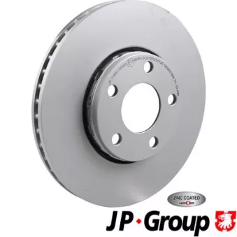 JP GROUP 1163110400 - Jeu de 2 disques de frein avant