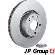 Jeu de 2 disques de frein avant JP GROUP [1163110700]