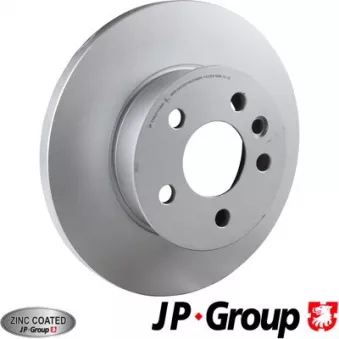 JP GROUP 1163111400 - Jeu de 2 disques de frein avant