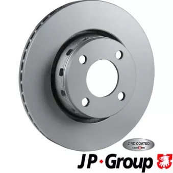 JP GROUP 1163112200 - Jeu de 2 disques de frein avant