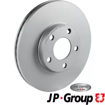 JP GROUP 1163112400 - Jeu de 2 disques de frein avant