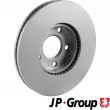 JP GROUP 1163112400 - Jeu de 2 disques de frein avant
