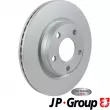 JP GROUP 1163112600 - Jeu de 2 disques de frein avant