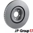 JP GROUP 1163113300 - Jeu de 2 disques de frein avant