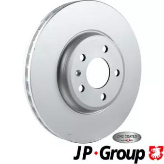 Jeu de 2 disques de frein avant JP GROUP OEM 8K0615301A