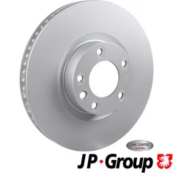 JP GROUP 1163116580 - Disque de frein avant droit
